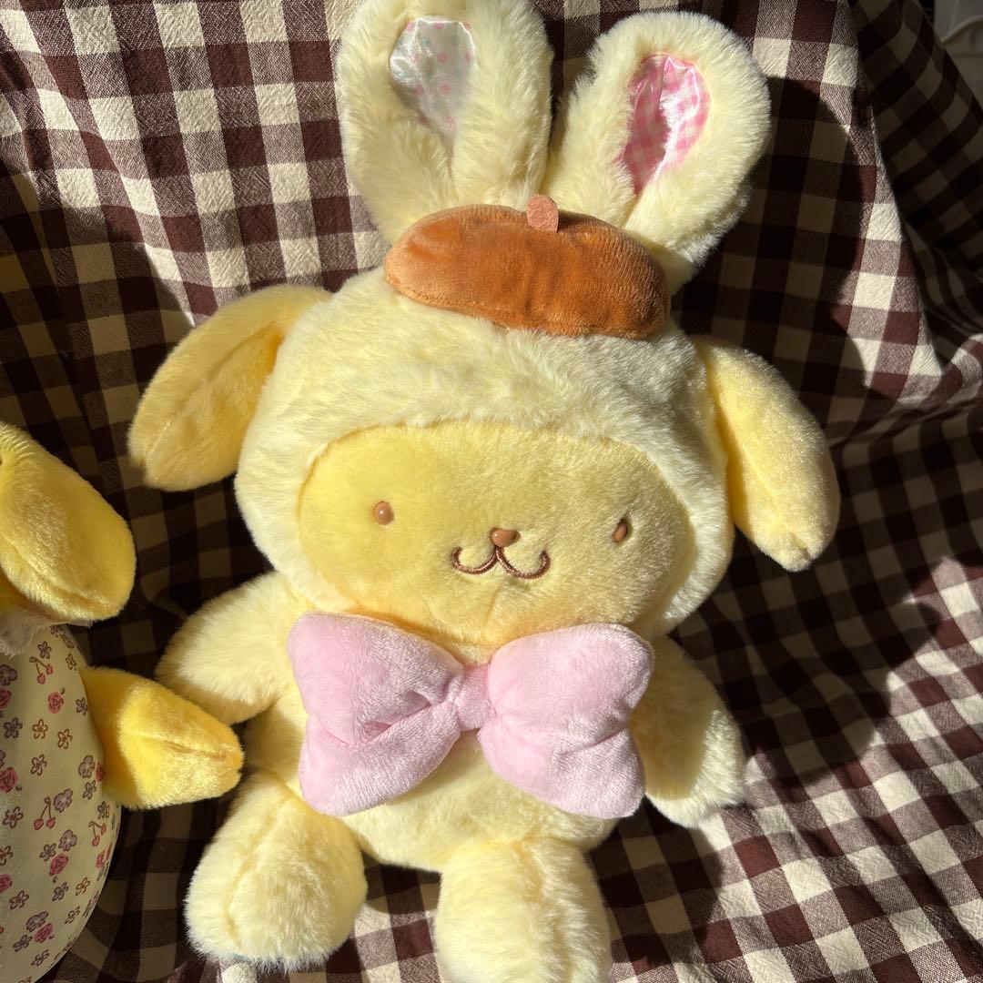 ポムポムプリン ３点まとめ売り　ぬいぐるみ　サンリオ　Sanrio