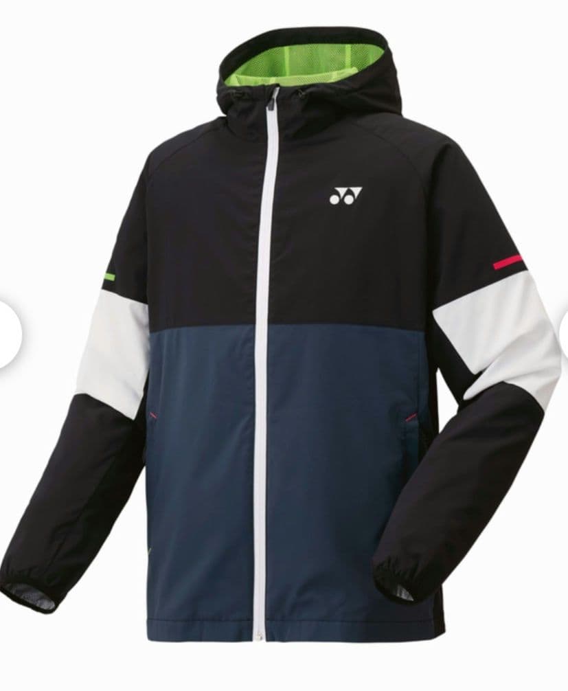 YONEX　ユニ裏地付ウォームアップパーカー