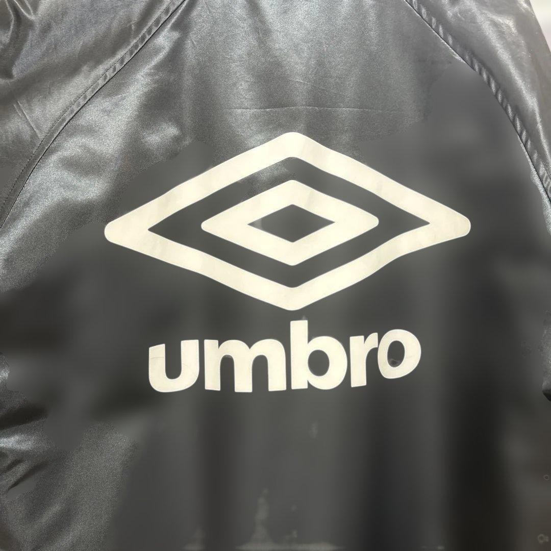 umbro ベンチコート 黒 ボア　極美品