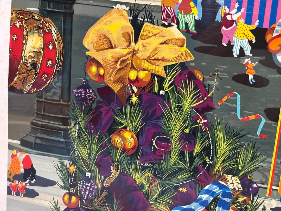ヒロ・ヤマガタ 「GIFT SEASON」シルクスクリーン 証明書・箱・保存袋付
