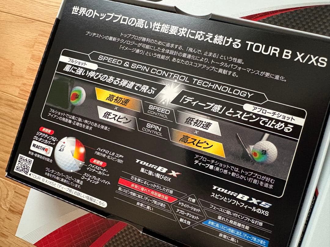 ブリヂストン TOUR B X ゴルフボール 6ダースセット