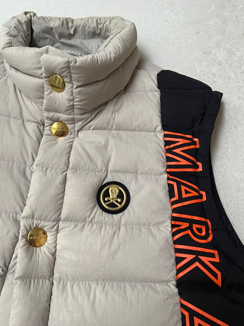 極美品 マークアンドロナ　MARK&LONA 軽量ダウンベスト46