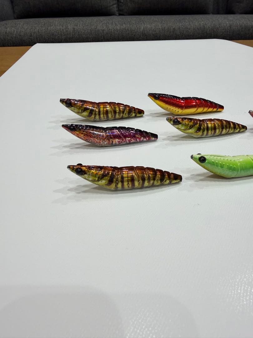 REAL FISHER 海老ラバ　9個セット　中古