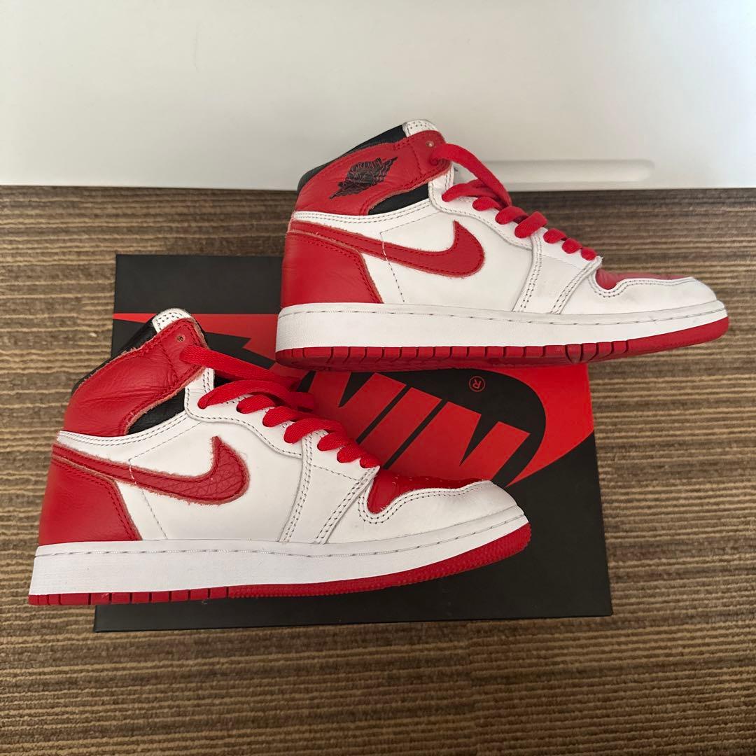 ナイキ AJ1 High23センチ ヘリテージ