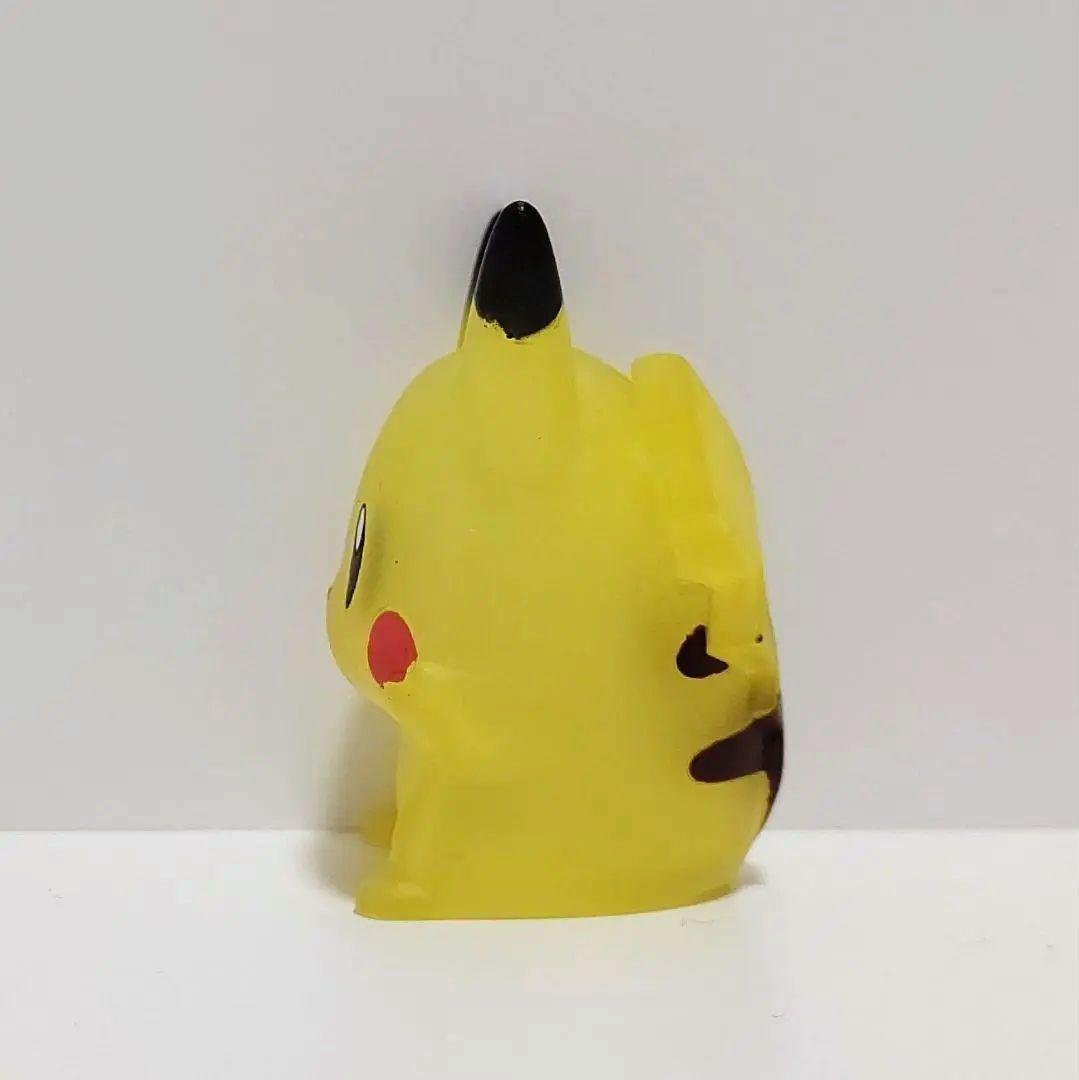 【 激レア 】 ポケモン 変顔ピカチュウ クリア 指人形 ソフビ