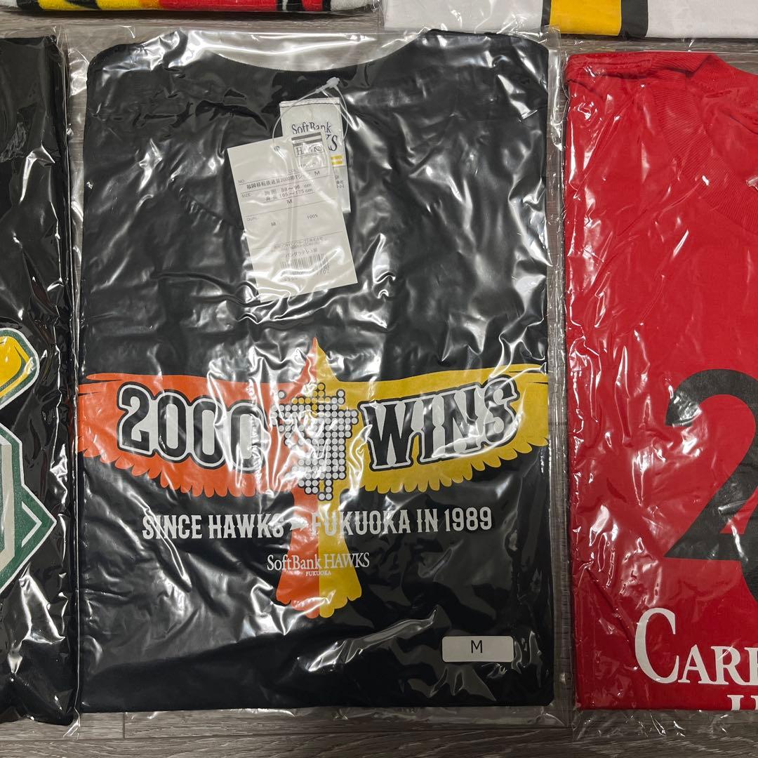 ソフトバンクホークス　tシャツ タオル　Mサイズ