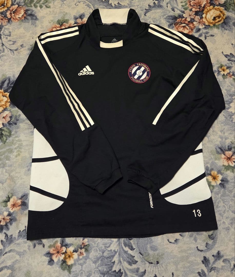 【22】adidas 京都橘高校 サッカージャージ 13番