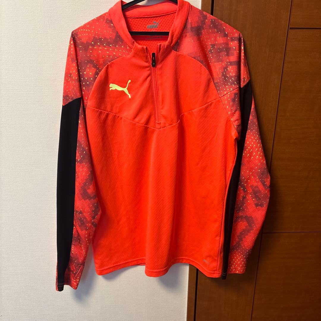 Puma オレンジ色 長袖・長ズボン セット