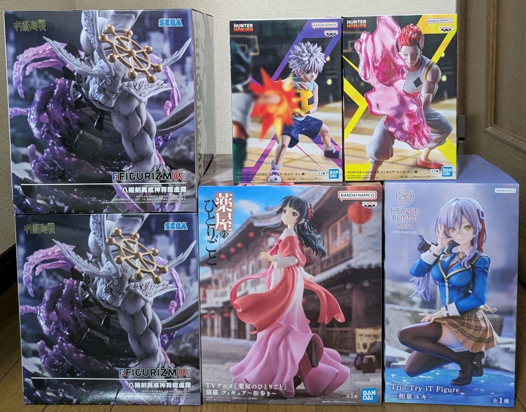 【最終値下げ】最新プライズフィギュアまとめ売り　厳選６体