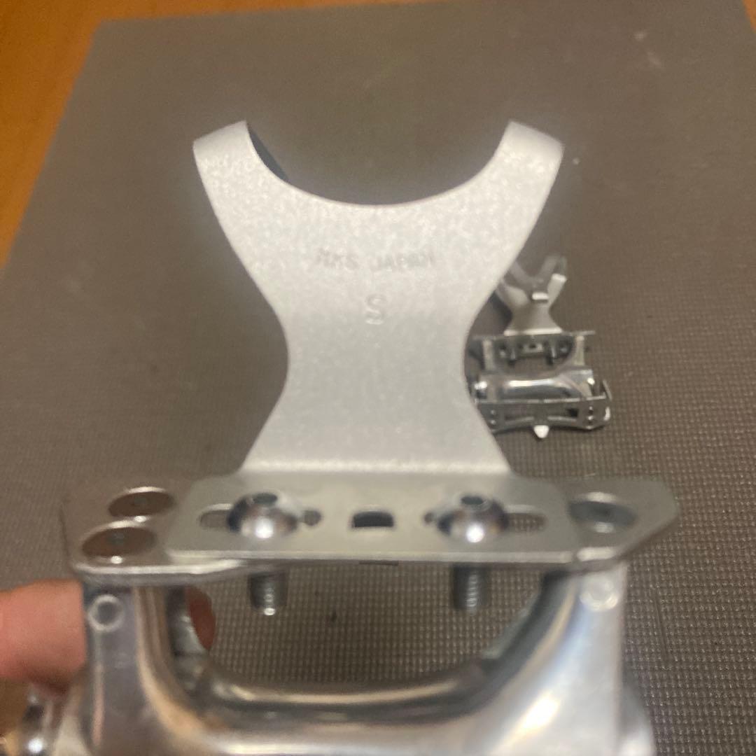 MKS  NUEVO njs競輪ペダル &トゥークリップアルミSサイズ