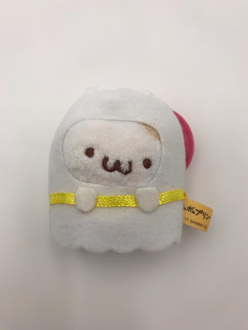 ポムポムプリン マフィン　ハロウィン　マスコット中古品　ボールチェーン欠品
