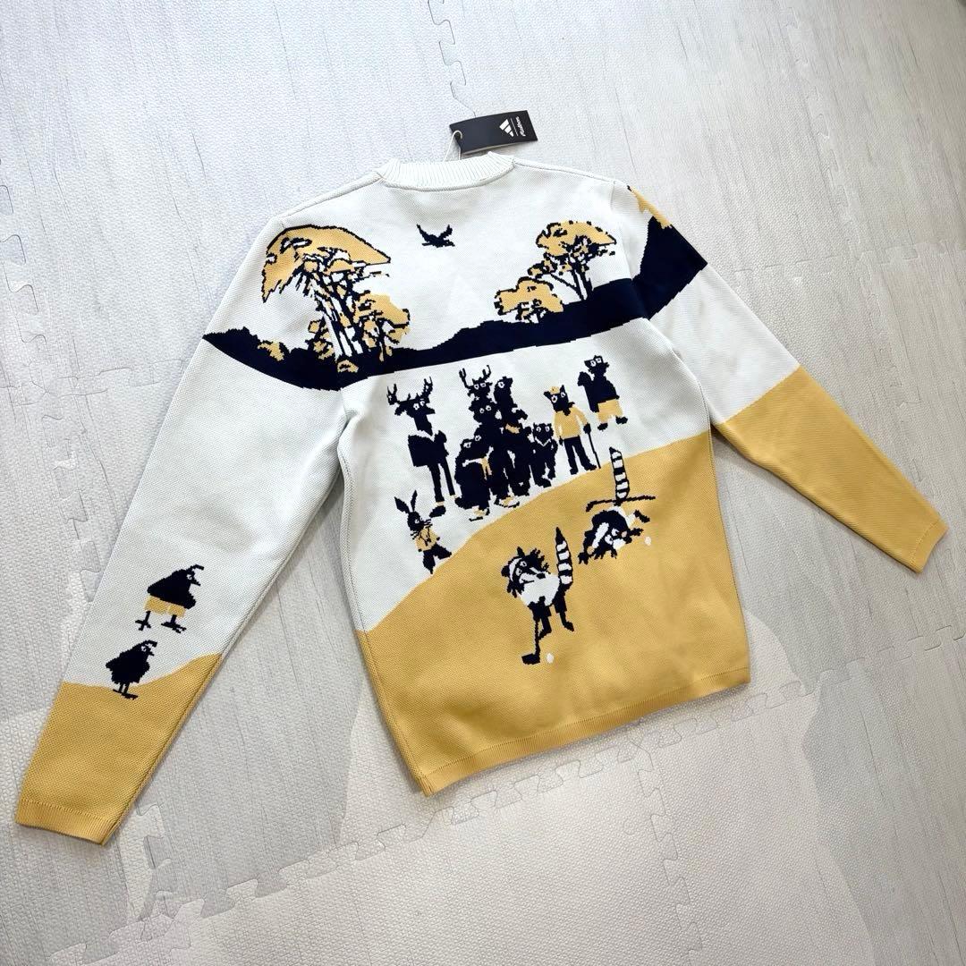 新品未着用 adidas × malbonカーディガン アディダス M相当