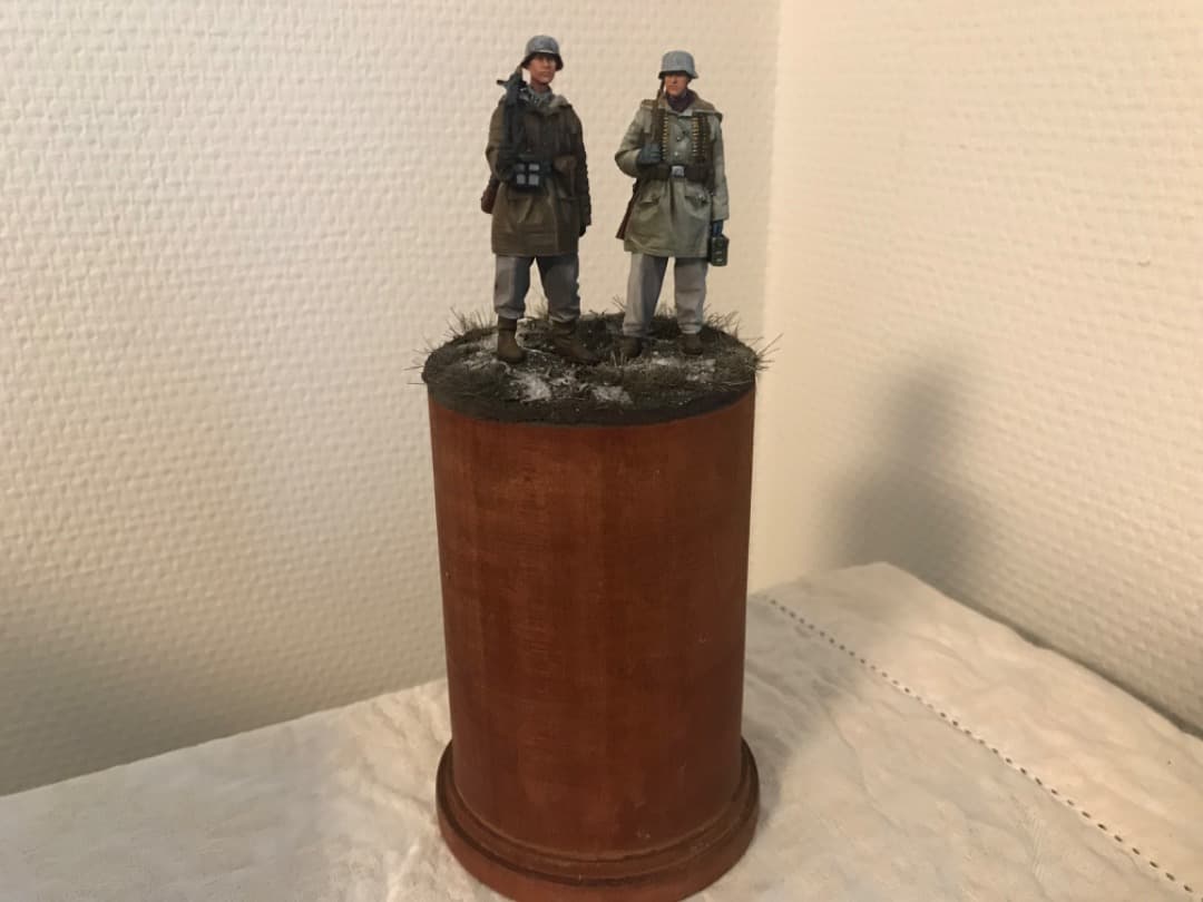 ジオラマ　1/35 ドイツ軍　完成品　Alpineフィギュア　第二次世界大戦