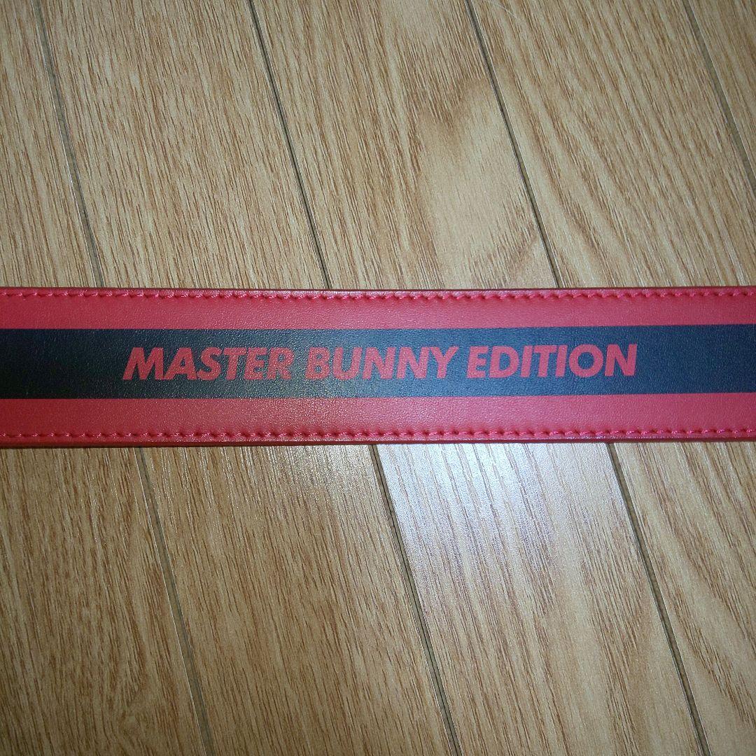 MASTER BUNNY EDITION ゴルフベルト レッド メンズ