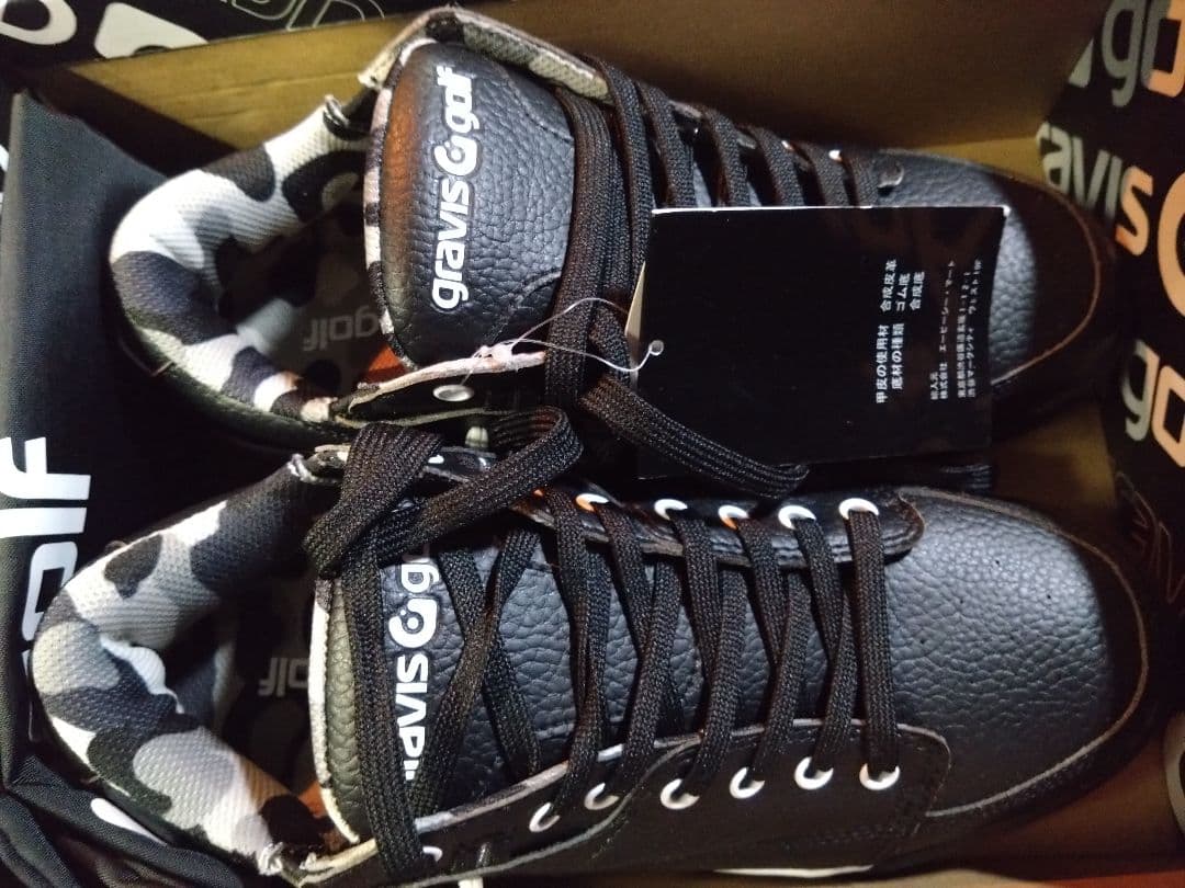 gravis　ゴルフシューズ　ブラック　　　　完