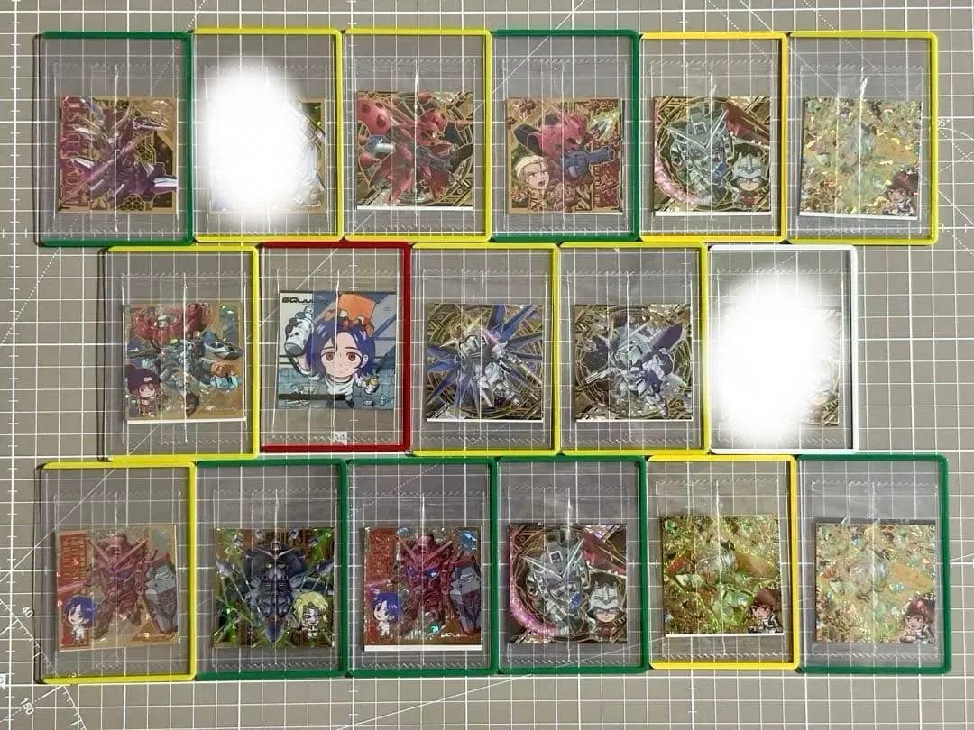 ガンダム　ウエハース　シール　パラレル　17枚