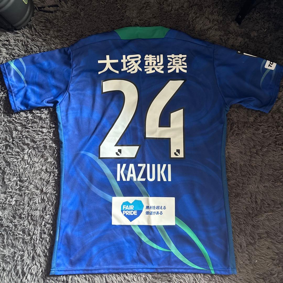 徳島ヴォルティス　西谷和希　オーセンティックユニフォーム　2022