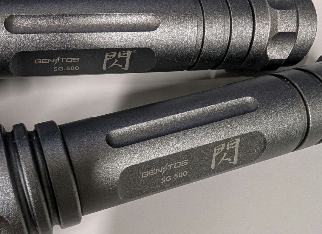 GENTOS ジェントス 閃 SG-500 懐中電灯 ライト 2本 セット