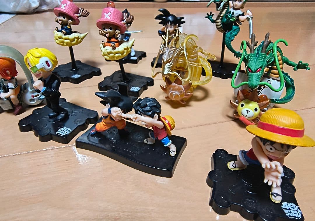 ドラゴンボール×ワンピース 夢のフュージョンフィギュア