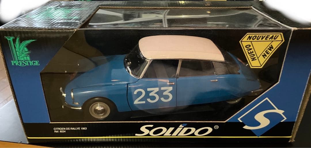 CITROEN　DS　RALLYE　1963　スカイブルー