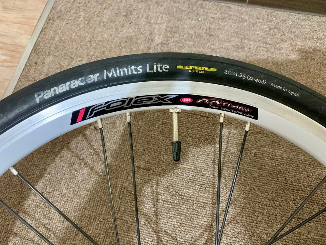 A CLASS Folex 20インチ（406）ホイールセット　リア　135mm