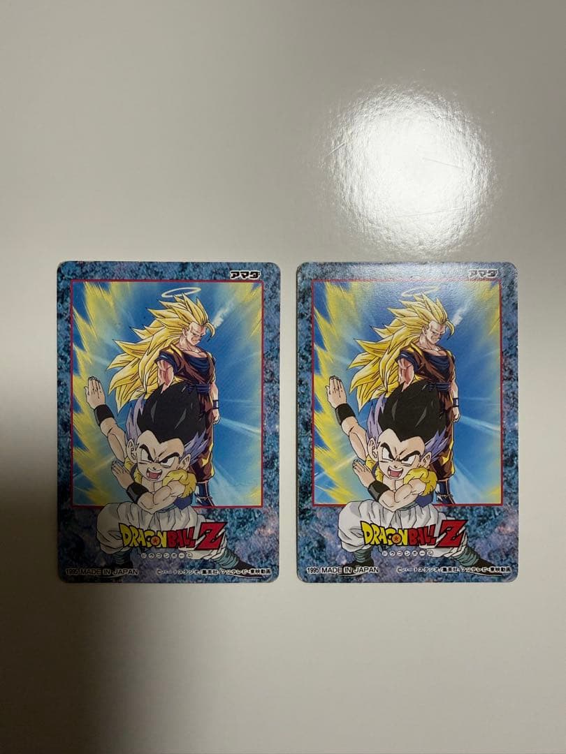 ドラゴンボールZ WGL-1 WGL-3 アマダ　Wプリズム　2枚セット