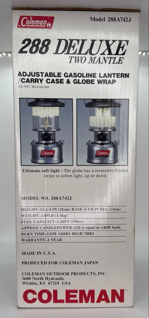 激レア　希少　Coleman コールマン 288 DELUXE 288A742J
