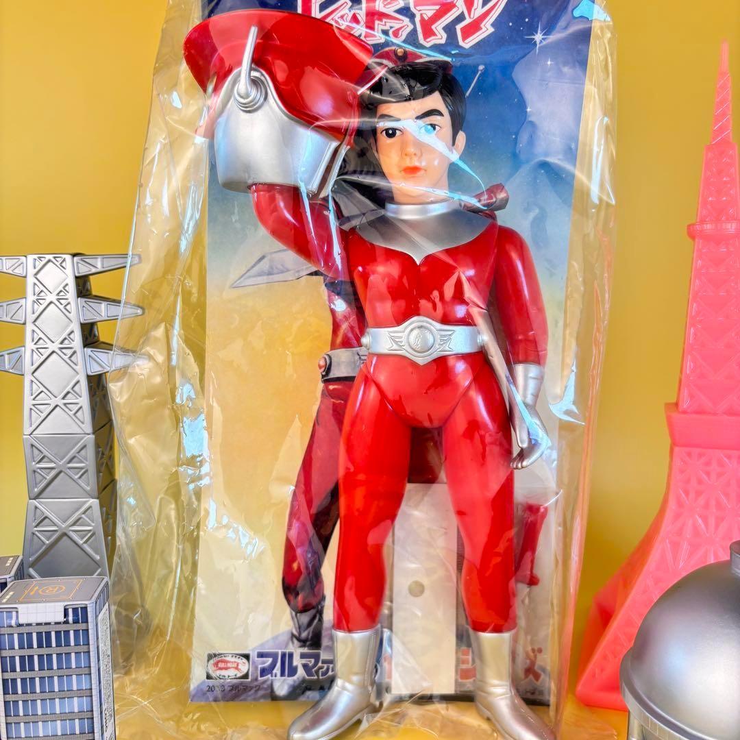 ブルマァク レッドマン面脱着可 二期版(レッド剣付き) 300mm