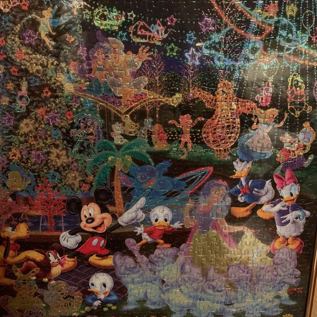 ディズニー アートフィギュアパネル1000とパズルセット