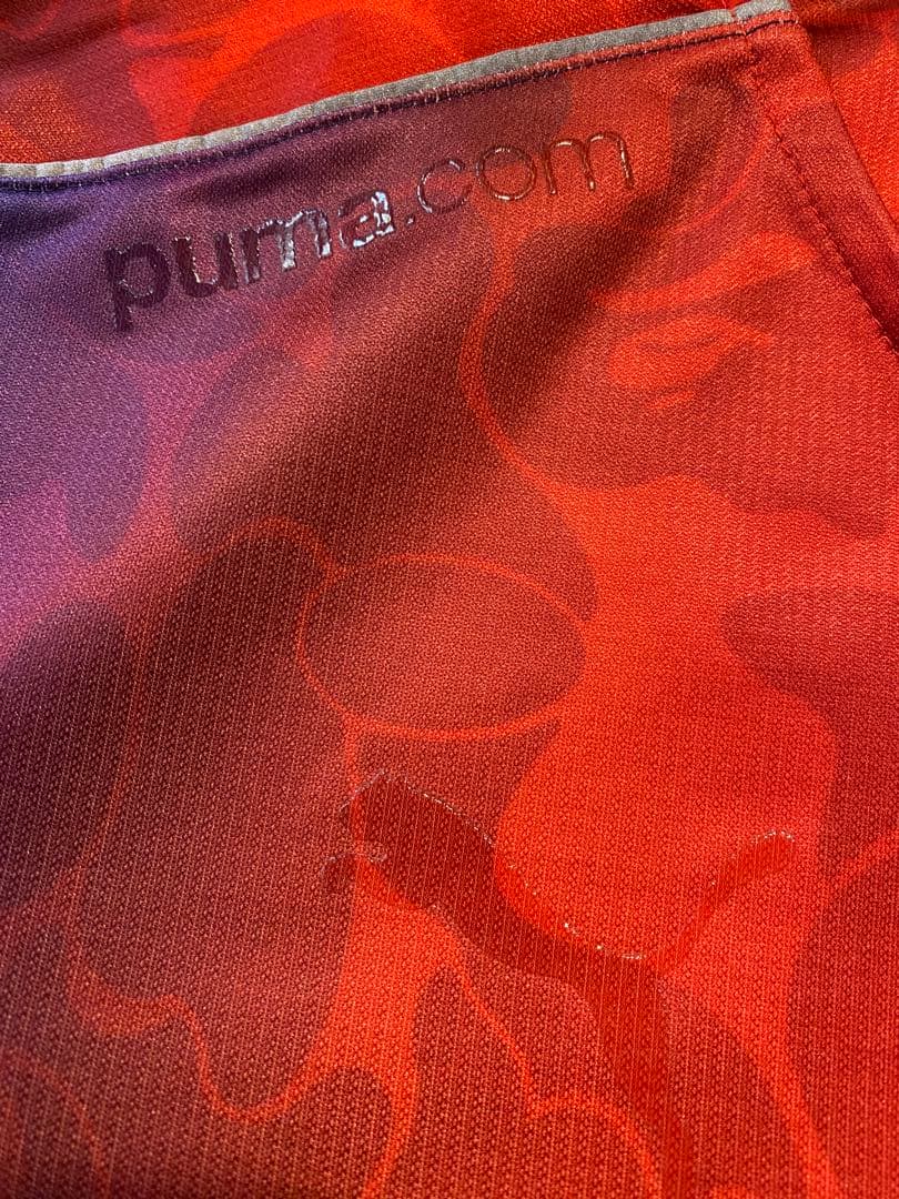 PUMA BAPE.FC サッカーシャツ　ゲーム　L グラデーション　プーマ　L
