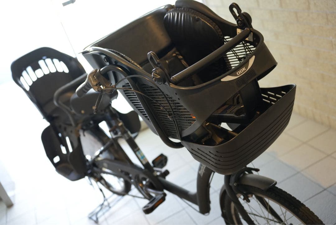 ＊西宮市引取＊ 非電動ママチャリ　前後チャイルドシート