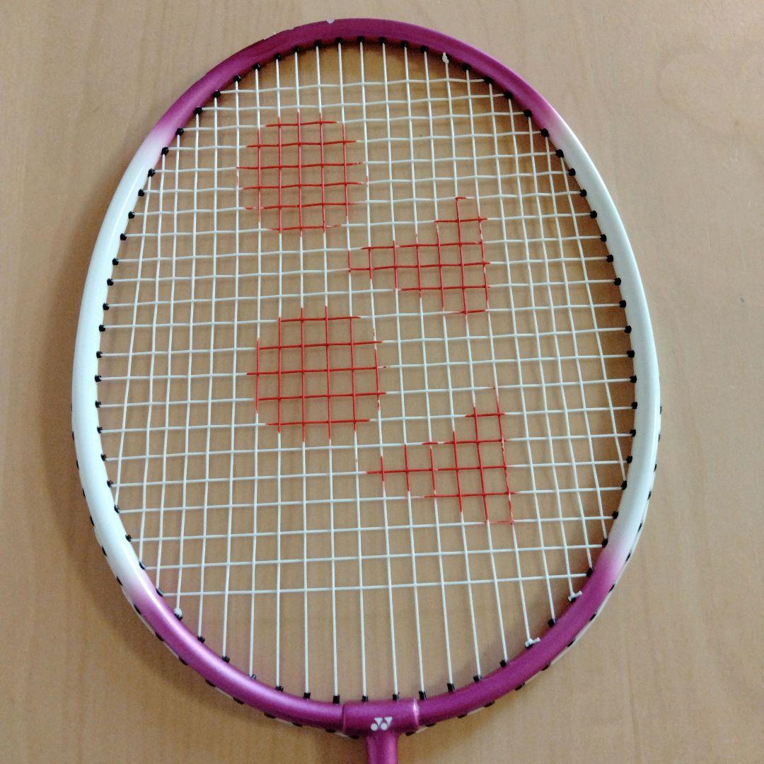 YONEX GR-414 バドミントン ラケット 2本セット　ケース付き