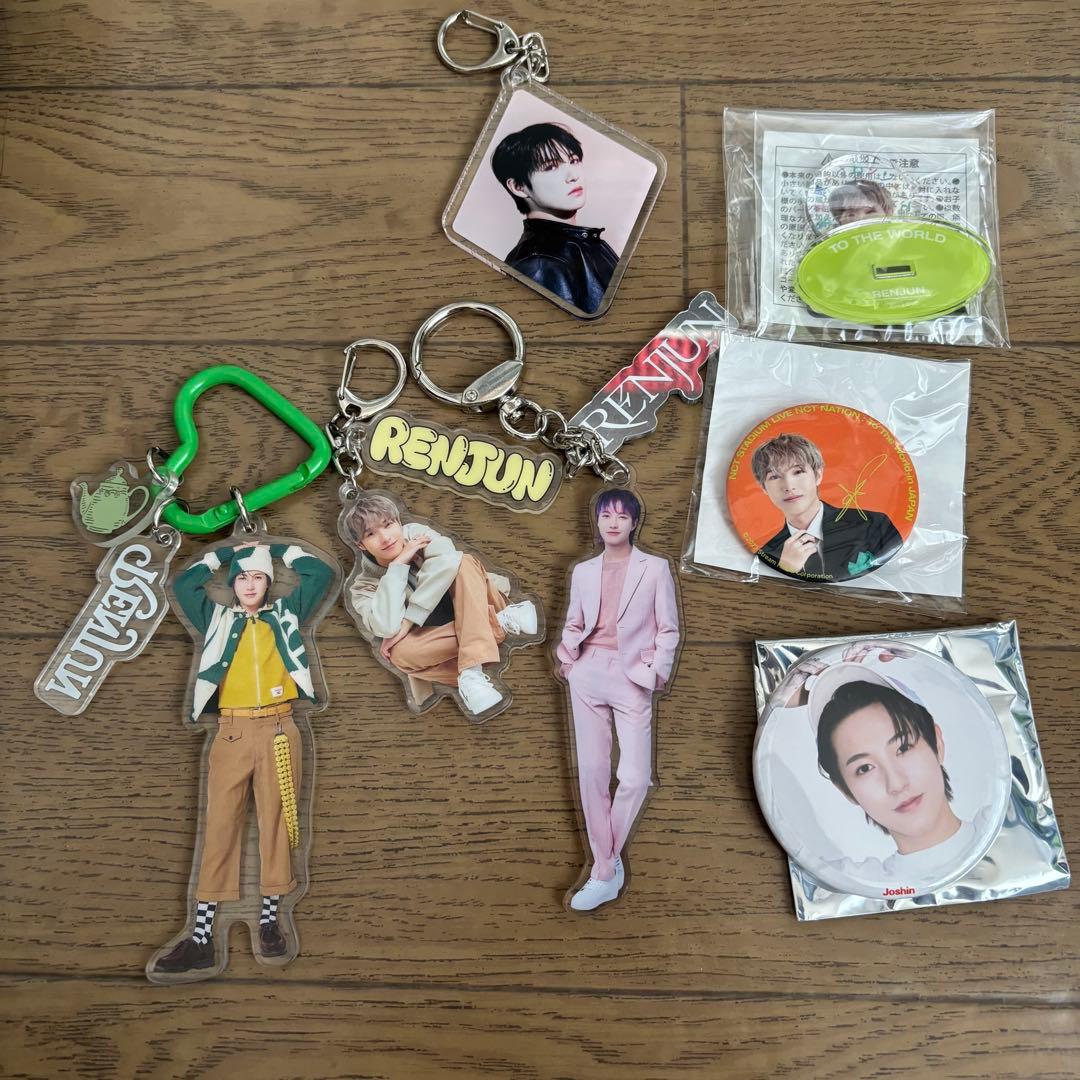 NCT DREAM ロンジュン RENJUN アクキー アクスタ 缶バッジ