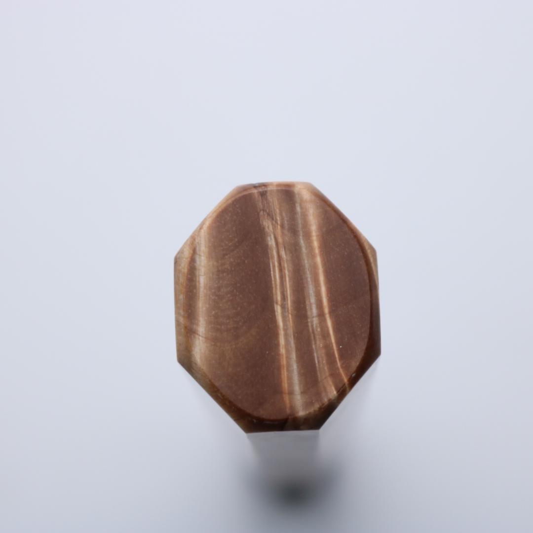 Stabilized Curly Birch 包丁の柄 牛刀 210mm用