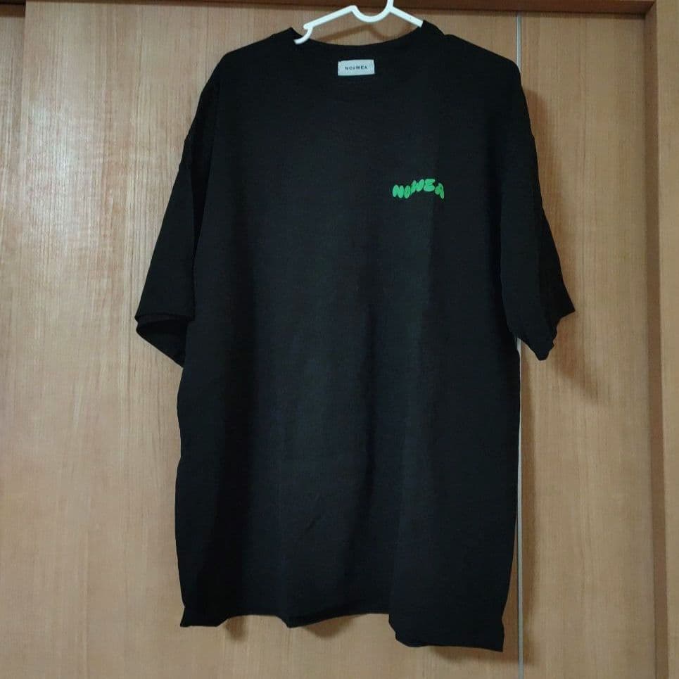 NOśWEA 花村想太 ロゴTシャツ 黒