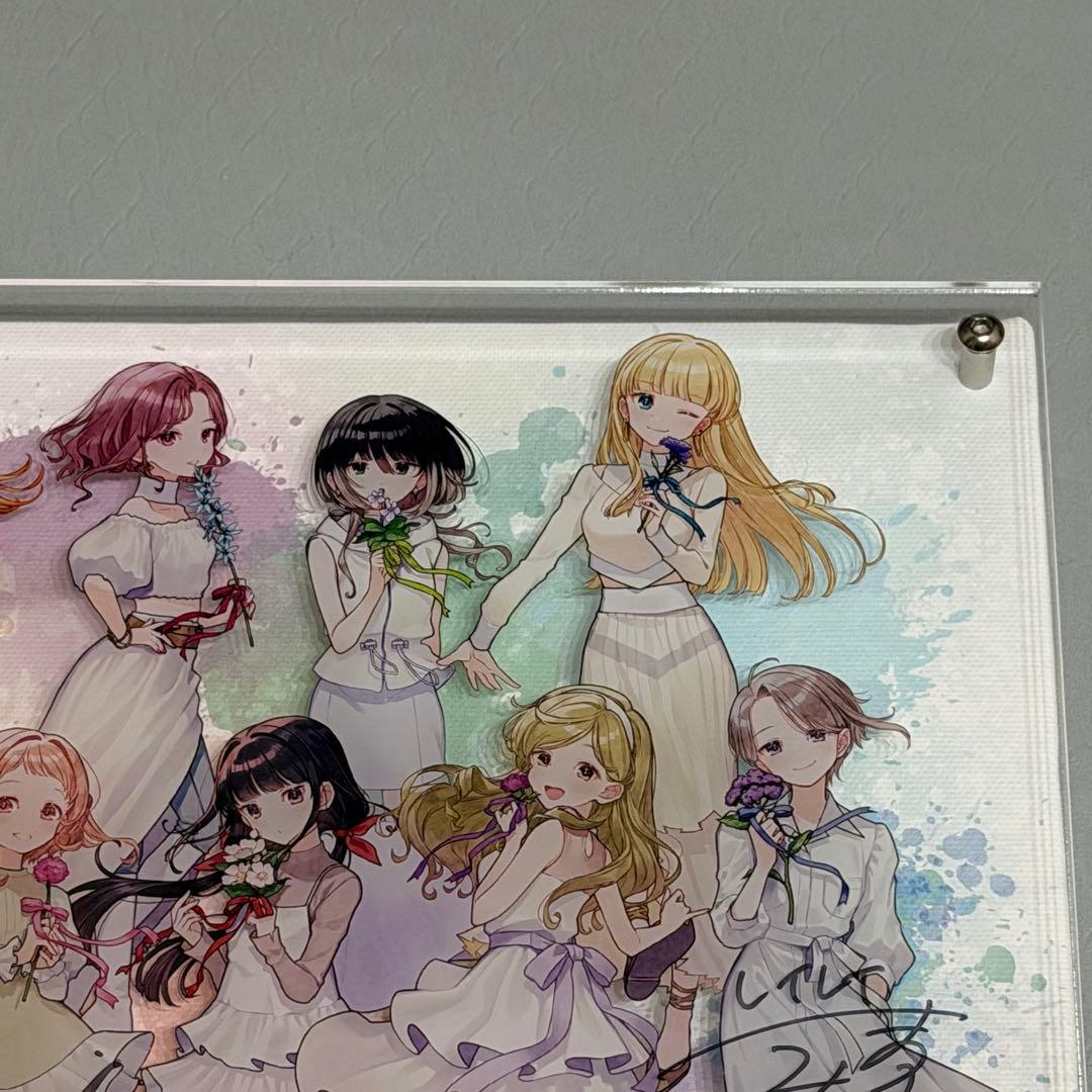 うたごえはミルフィーユ　レイヤードグラフ　直筆サイン