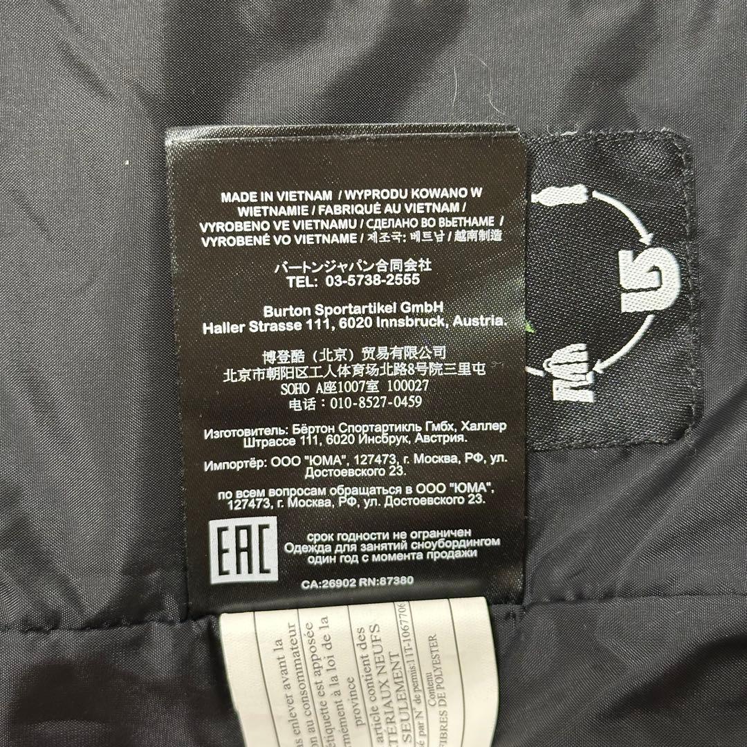 BURTON スノーボードウェア Lサイズ
