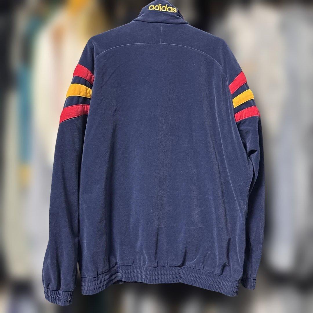 90s adidas ベロア トラックジャケット スペイン代表