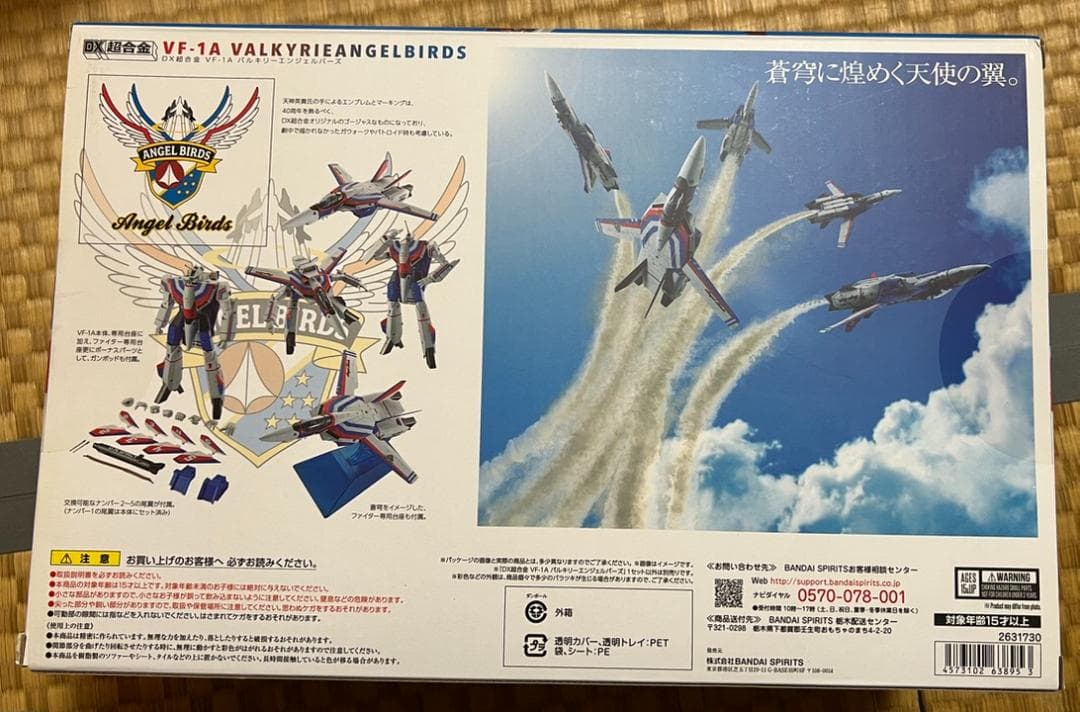 DX超合金 超時空要塞マクロス VF-1A バルキリーエンジェルバーズ
