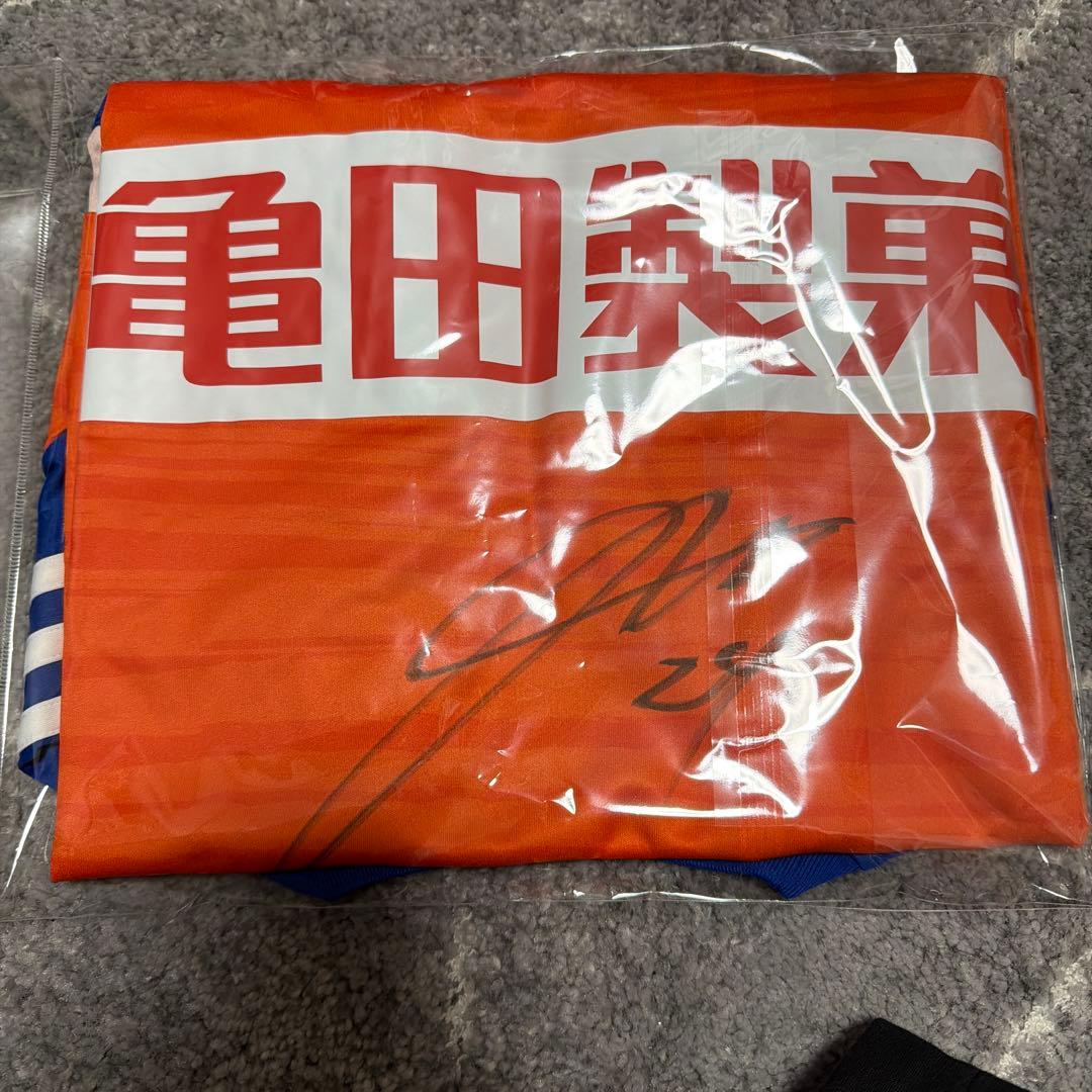アルビレックス新潟　森璃太　サイン入りユニフォーム
