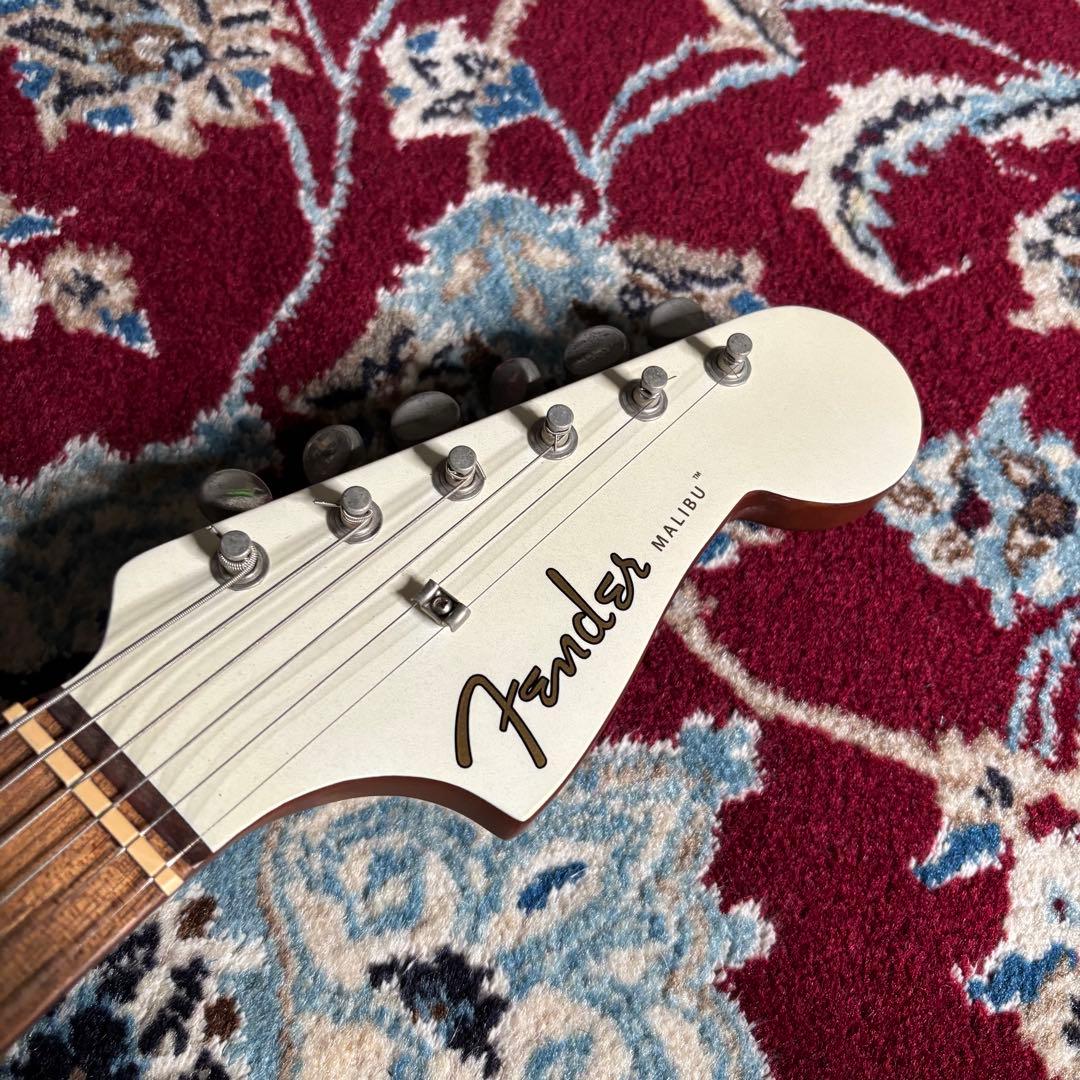 Fender Malibu Player Arctic Gold エレアコ