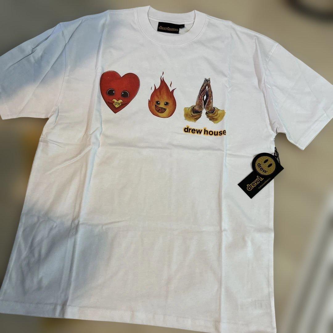 Drew house ジャスティンビーバー★drew文字ss Tシャツxsサイズ