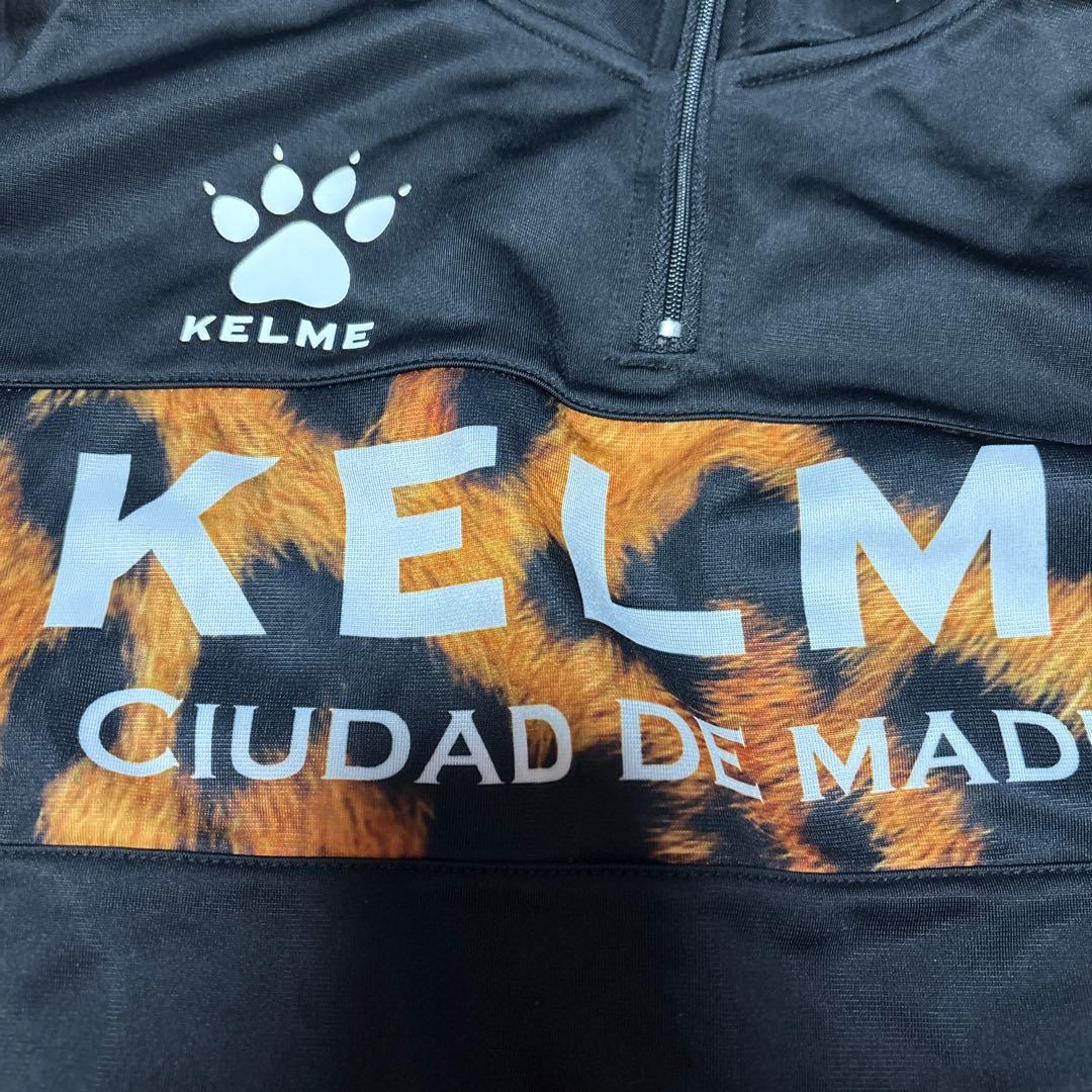 KELME ジャージ上下2点セット　豹柄 レオパード柄切替 ロゴ