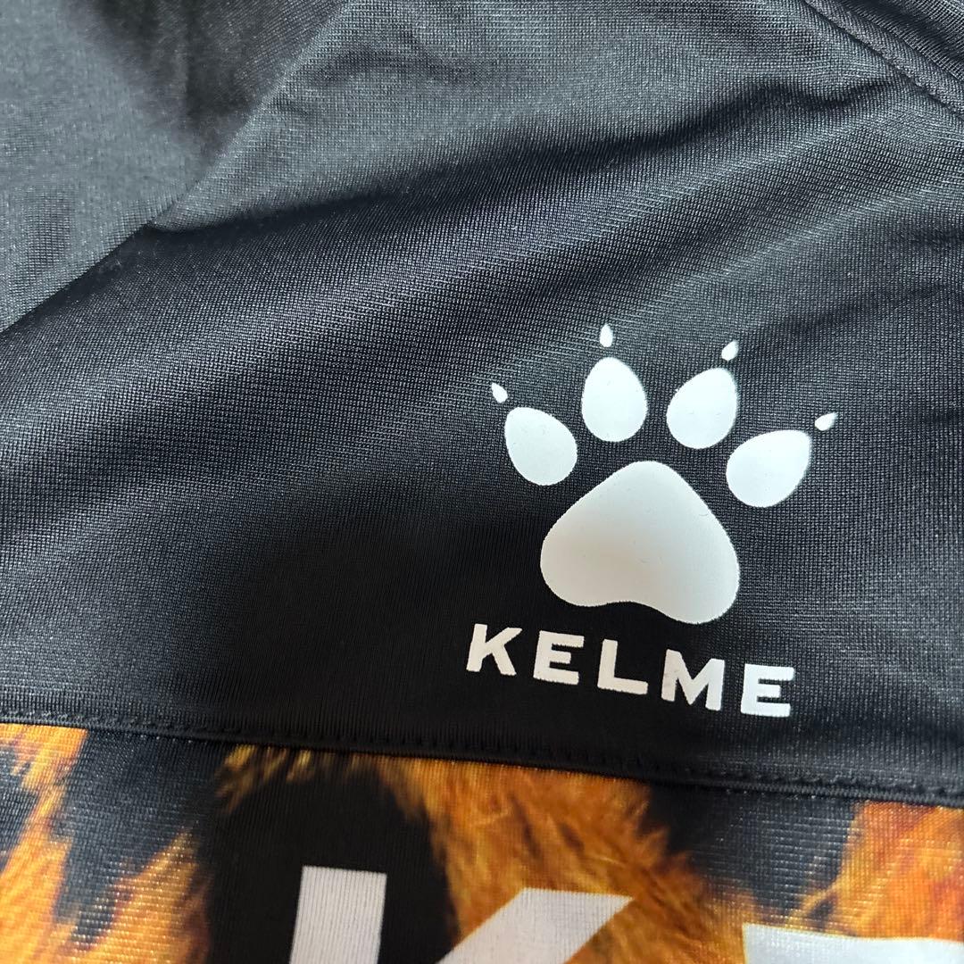 KELME ジャージ上下2点セット　豹柄 レオパード柄切替 ロゴ