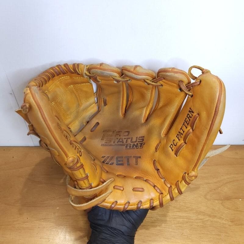ZETT ゼット 日本製 プロステイタス RNT 旧ラベル 内野用 軟式グローブ