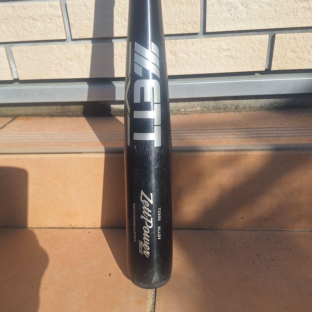 中学硬式野球バット　ゼットパワーセカンド