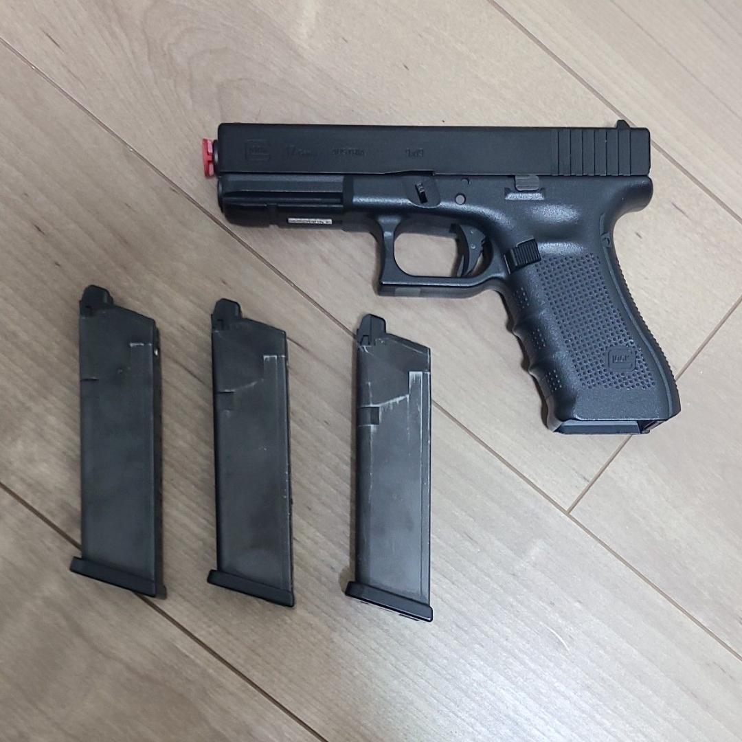 東京マルイ ガスブローバック グロック17 Gen4 マガジン3本付き