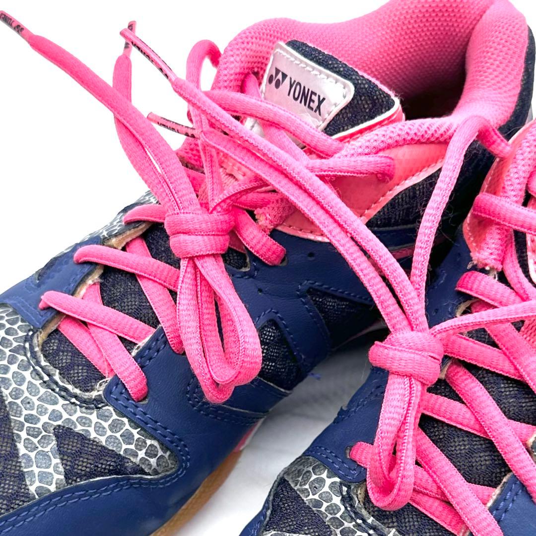 未使用✨YONEX レディース バドミントンシューズ パワークッション 24.5