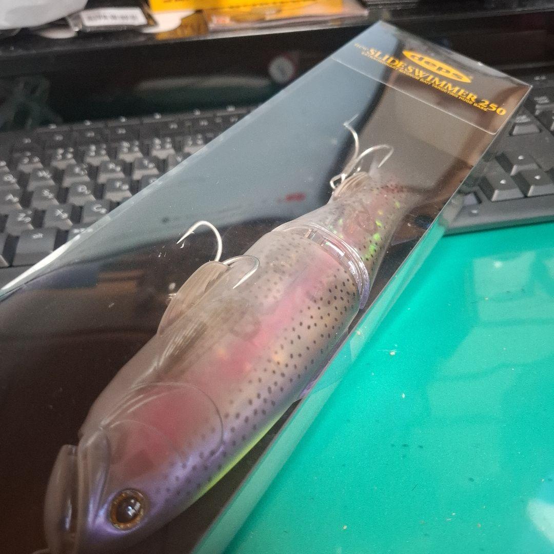 限定色　deps デプス　　スライドスイマー250　リミテッドパープルレインボー