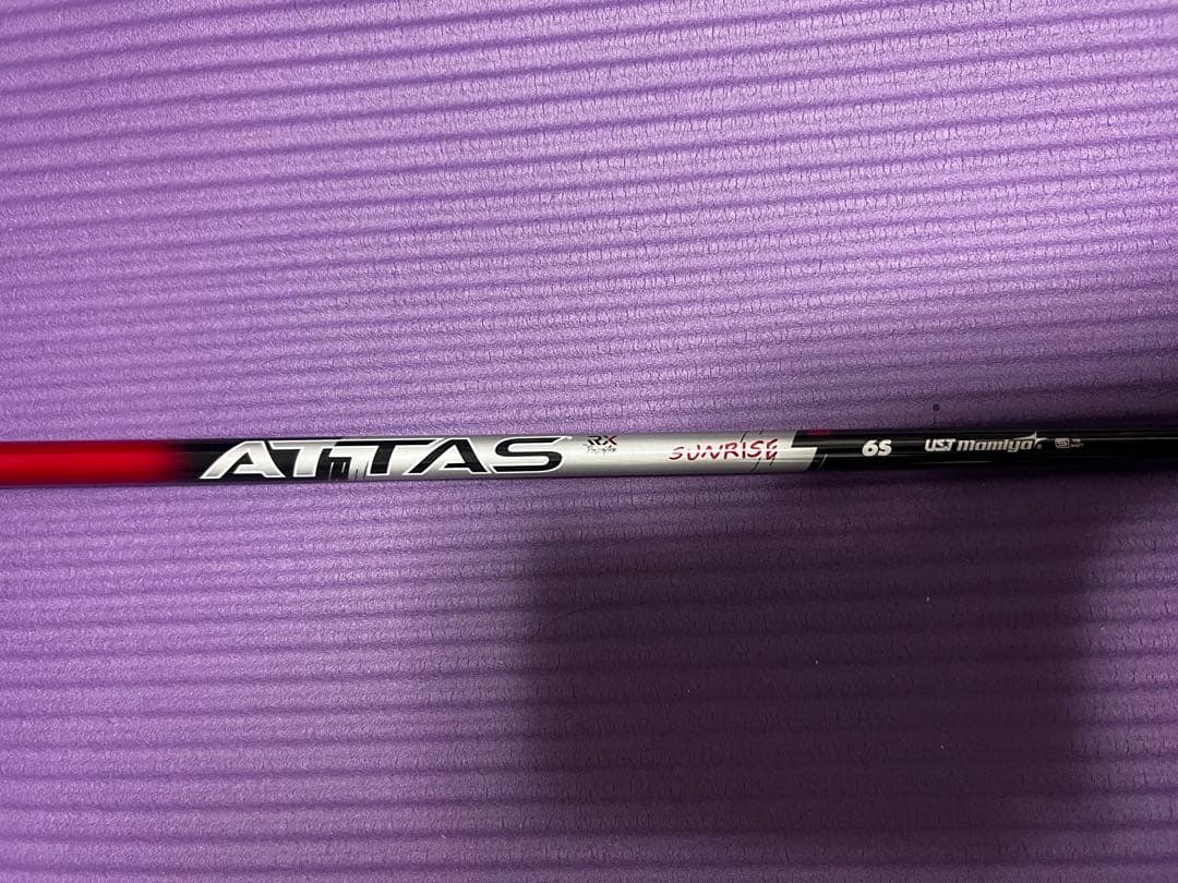 ATTAS RX SUNRISE RED 6S PINGスリーブ　44インチ